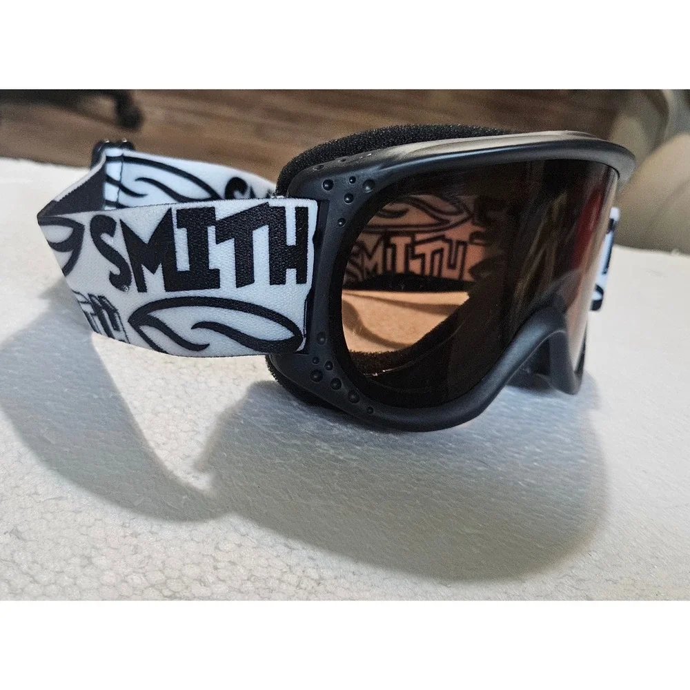 Smith Optics Sundance Kid Junior Snow Goggles Youth Black White‎ Ages 3+ New